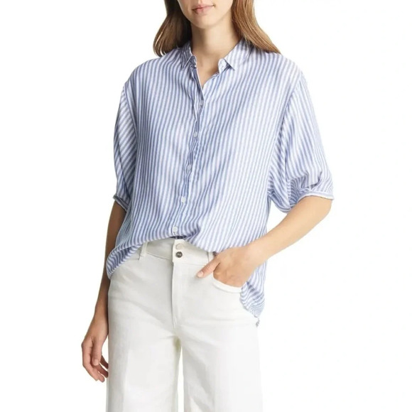 beachlunchlounge Tops - NWT beachlunchlounge Better Late Short Sleeve Shirt